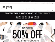 Tablet Screenshot of jonjosef.com